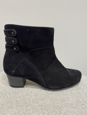 ZWART KALFSUEDE zwart