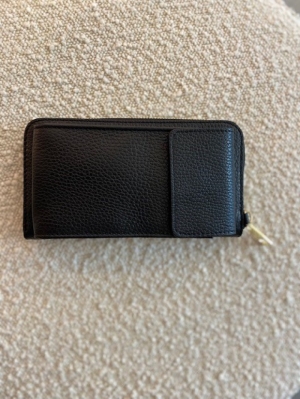 telefoontasje metallic  zwart