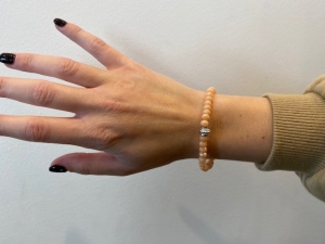 armband zalmroze 