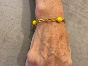 armband goud geel 