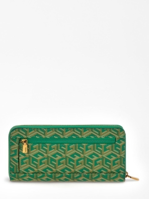 laurel large zipp forest logo groen