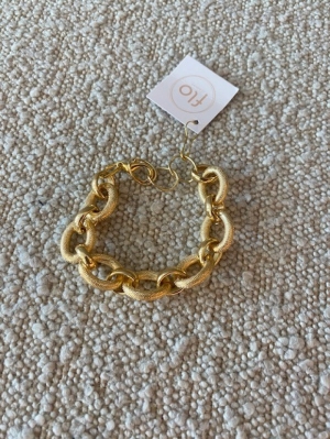 gouden armband met kabel goud