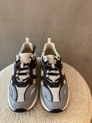 Brooklyn men ice grey combi blauw