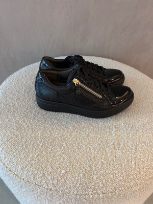 sneaker zwart zwart