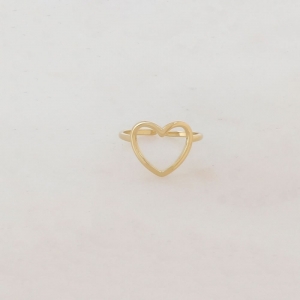 RING HART goud