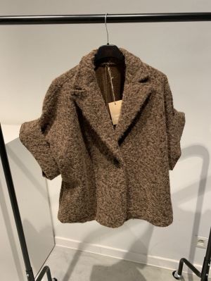 gebreid vestje bruin