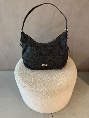carrie vogue tweed zwart