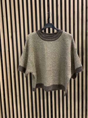 pull pailet ecru